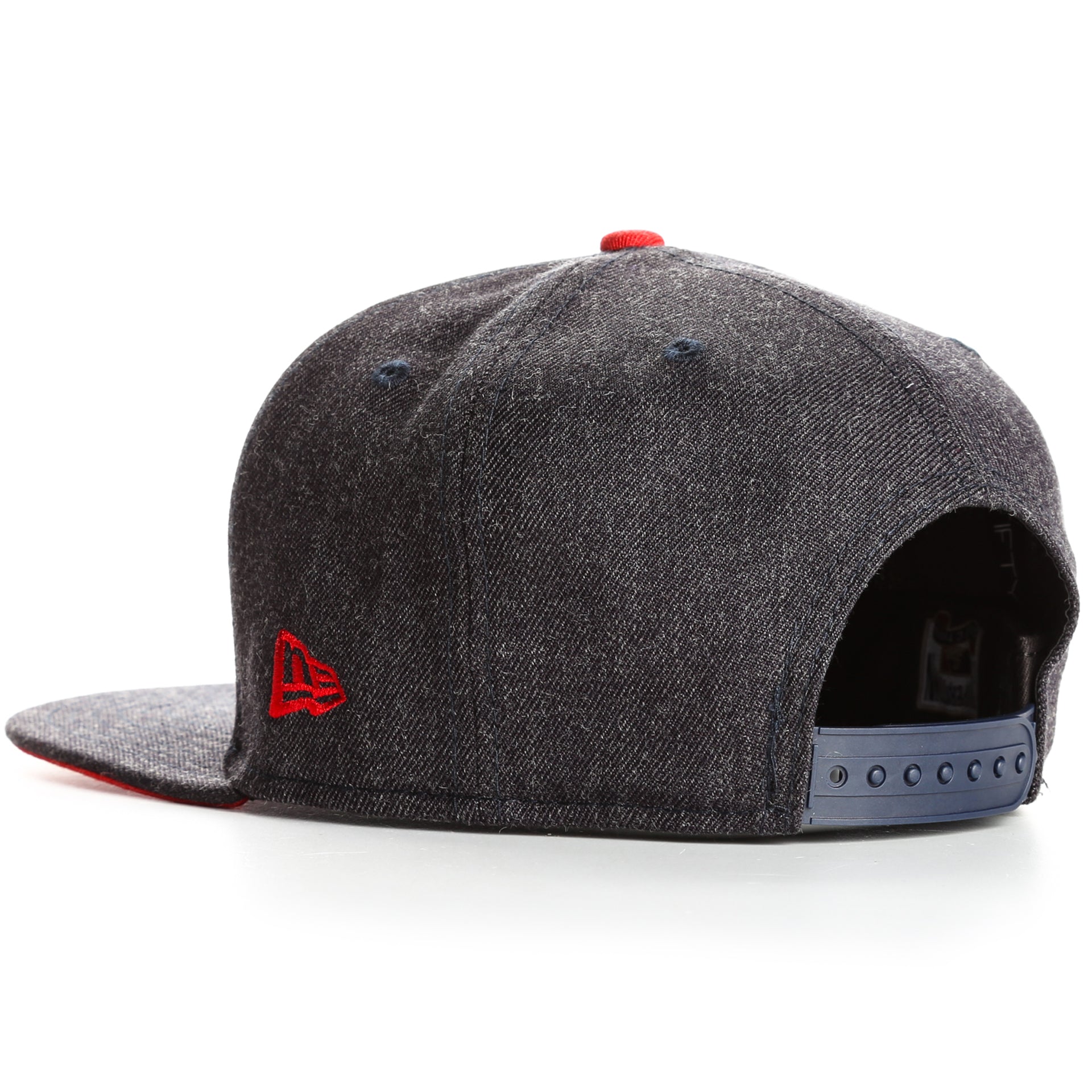 New Era 9Fifty Heather Hype Snapback Cap - California Angels Heather Charcoal - Adjustable Baseball Hat for Men & Women - Perfect for Sports Fans, Casual Wear & Street Fashion