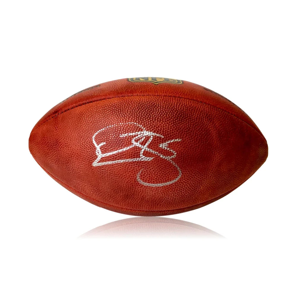 Authentic Donovan McNabb Signed Philadelphia Eagles Football with COA - Perfect for NFL Memorabilia Collectors and Eagles Fans