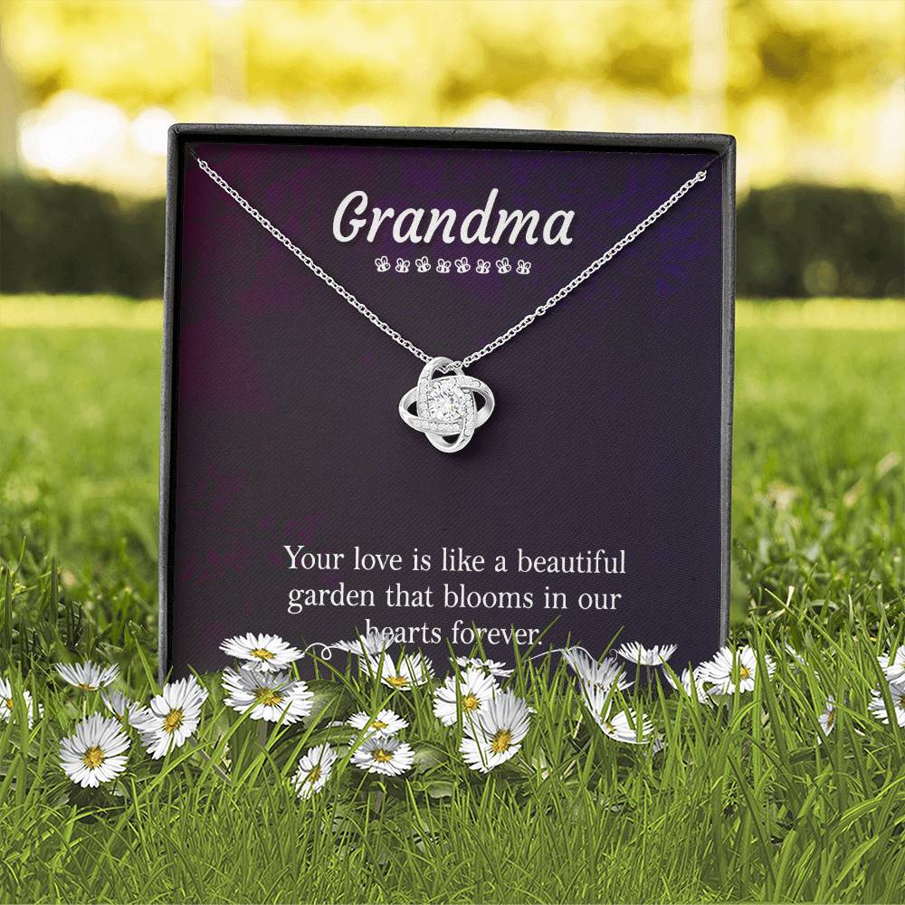 Elegant Jewelry Gifts for Grandma - Sterling Silver Necklace with Heart Pendant | Perfect Birthday, Mother's Day & Christmas Gift for Grandmother | Ideal for Special Occasions & Family Gatherings