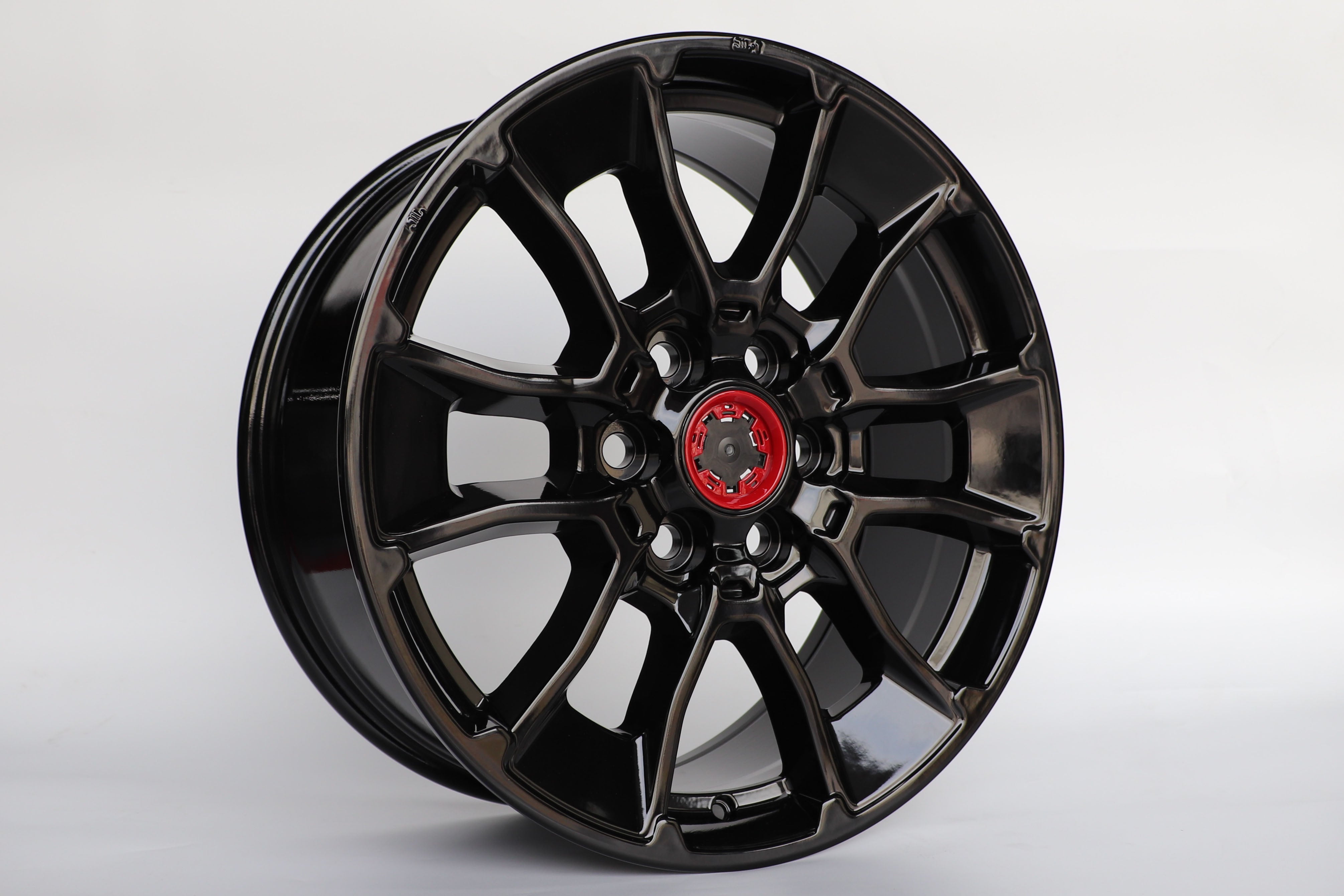 2023 Black Pro Style Flow Formed Wheels for Toyota Tundra & Sequoia - Durable Alloy Rims for Off-Road & Street Performance