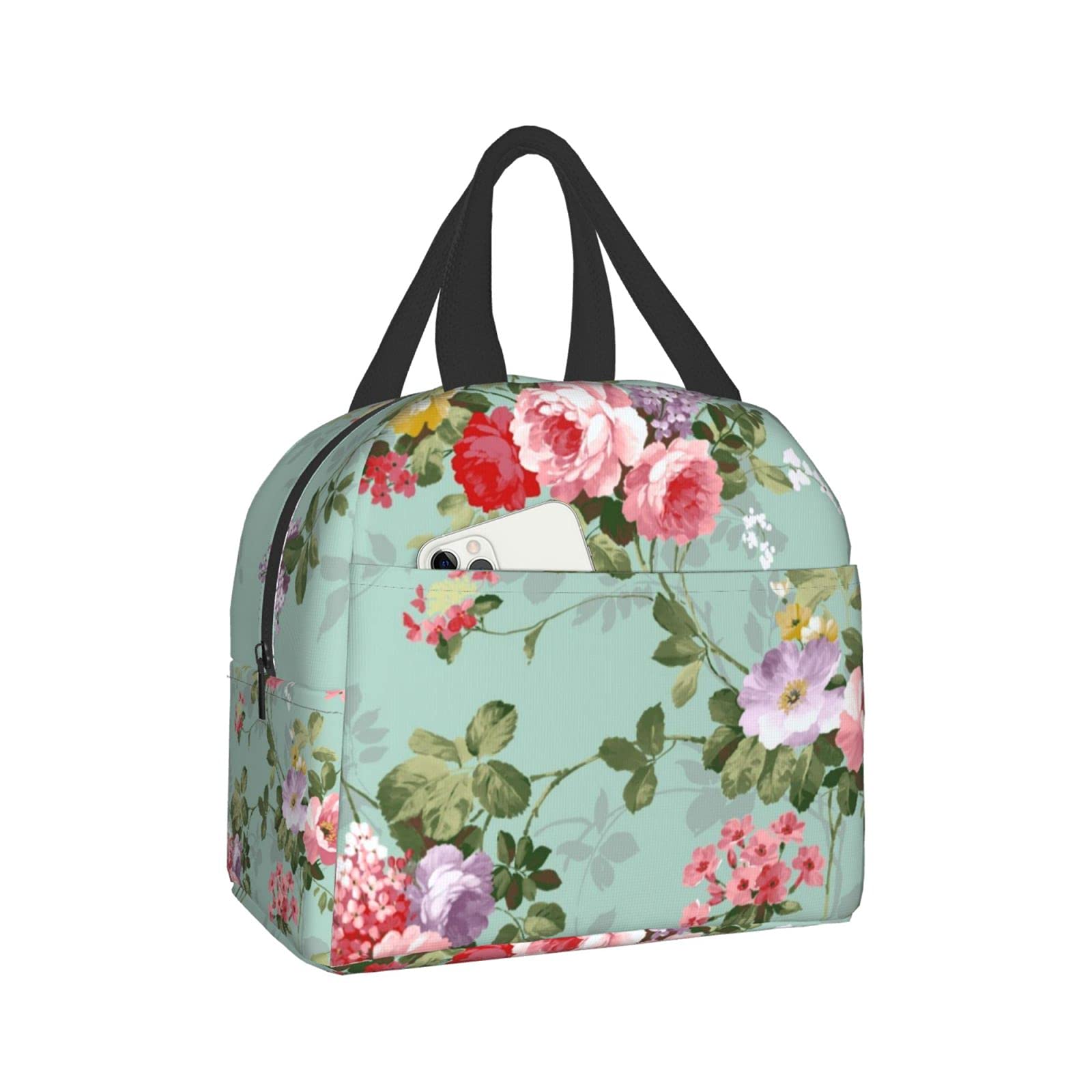 Women's Insulated Lunch Bag - Waterproof Thermal Tote for Work, Picnic & Beach