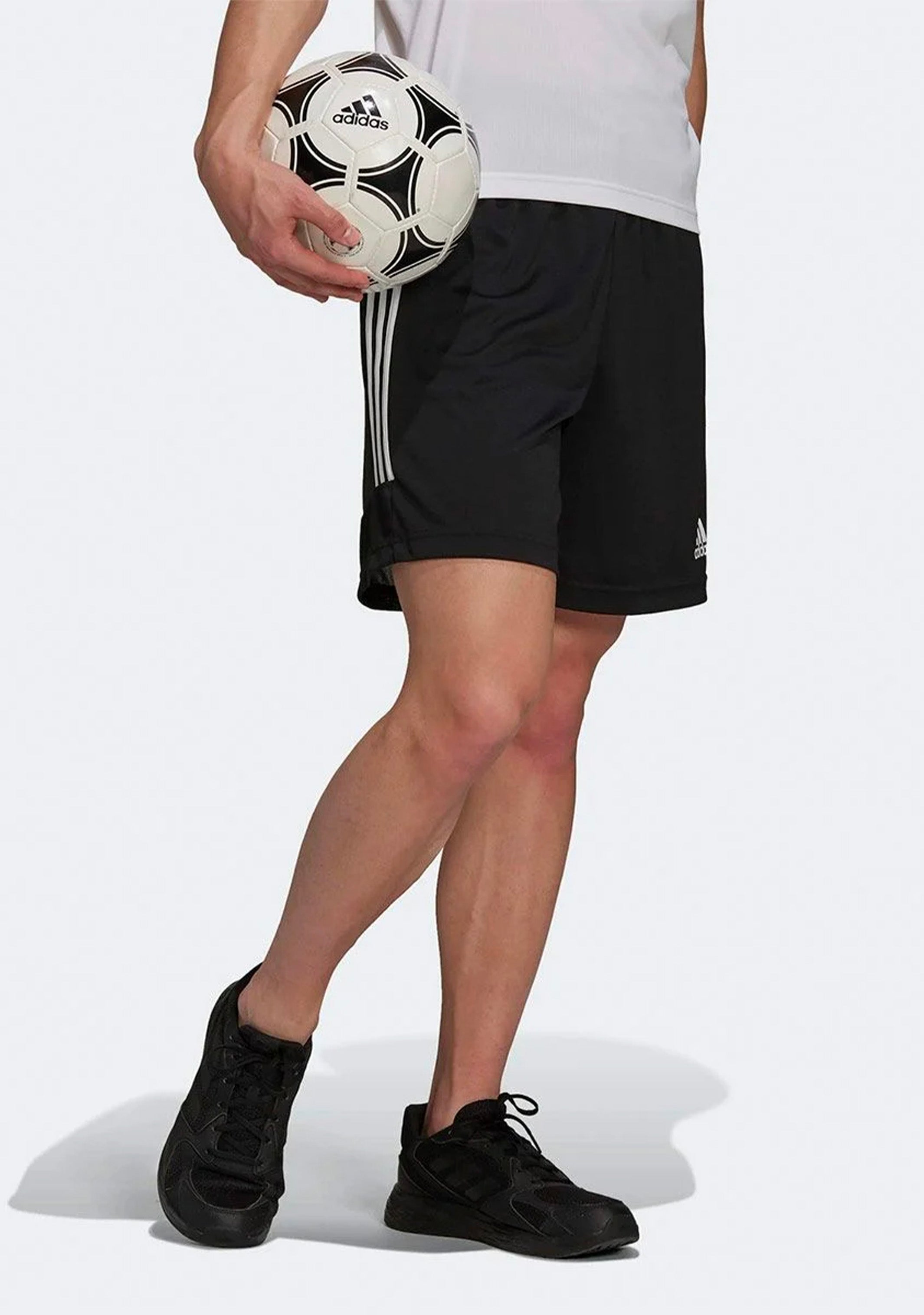 Adidas Men’s Aeroready Sereno Cut 3 Stripes Running Shorts Black - Lightweight Quick-Dry Workout Shorts for Gym, Jogging & Casual Wear
