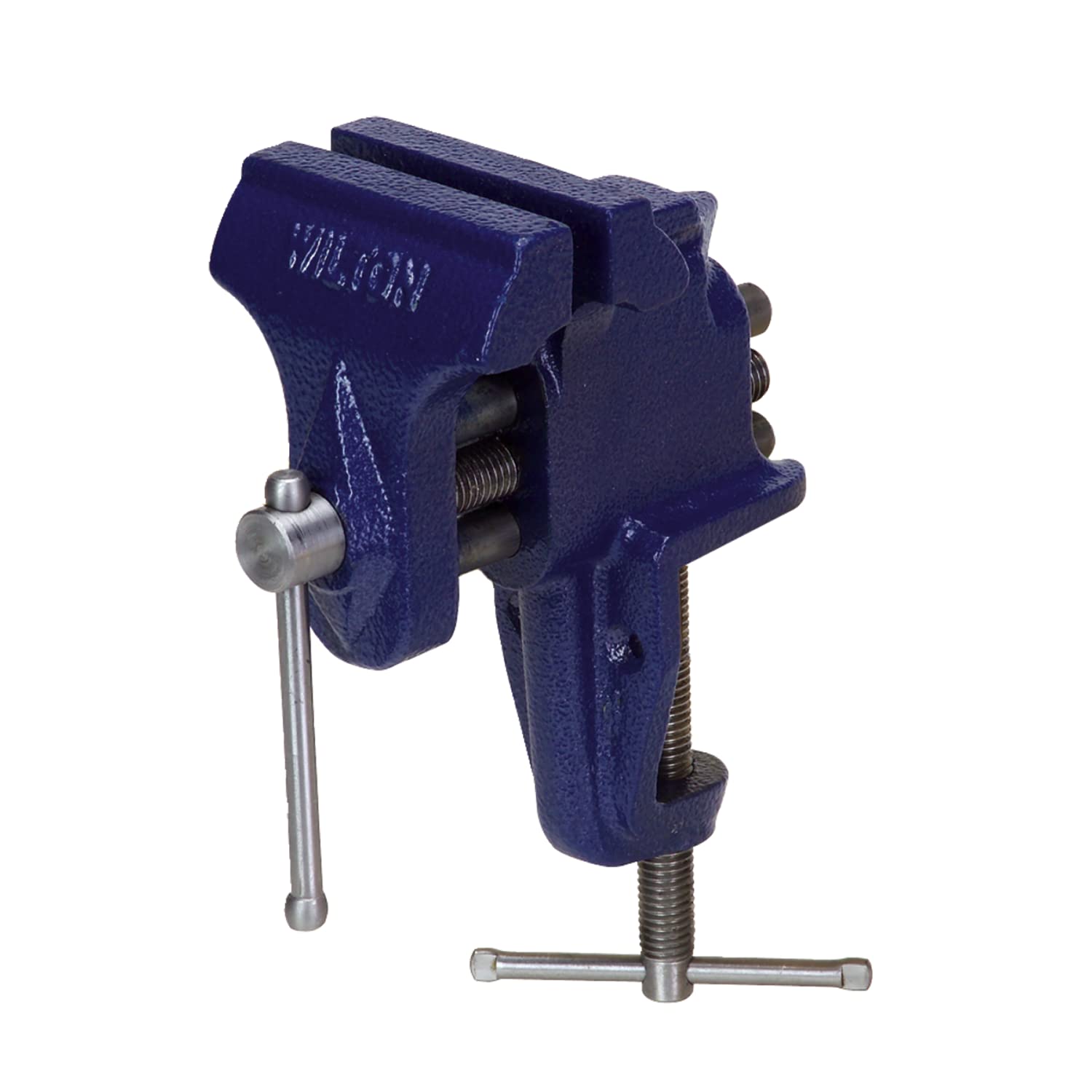 Wilton 150 Clamp-On Bench Vise - 3 Inch Jaw Width, 2.5 Inch Max Opening - Heavy Duty Workbench Tool for Woodworking, Metalworking & DIY Projects (Model 33150)
