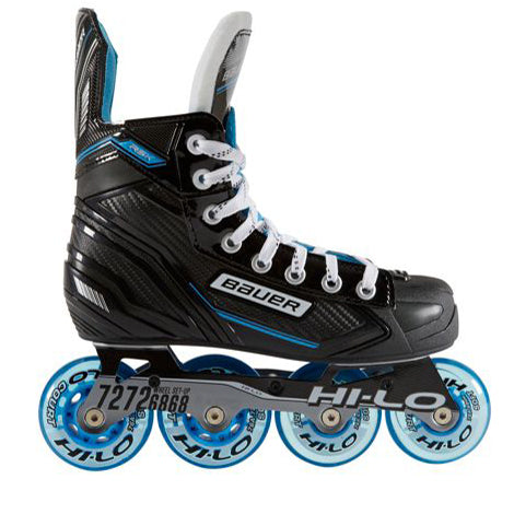 Bauer RSX Junior Roller Hockey Skates - Youth Inline Skates for Boys & Girls - Perfect for Street Hockey, Rink Play & Outdoor Sports Training