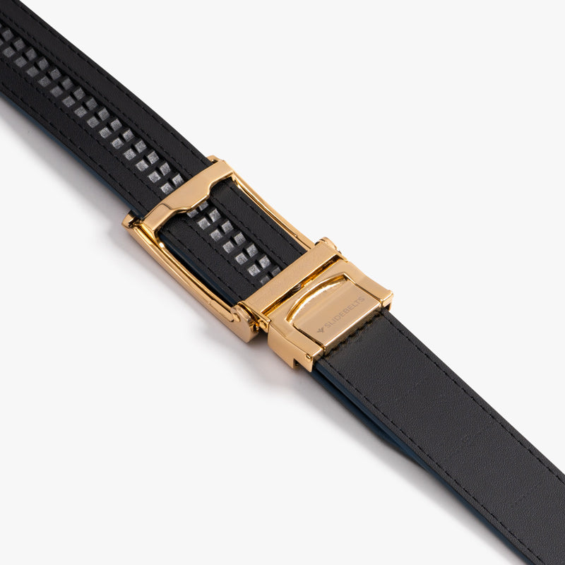 Classic Navy Blue Leather Belt for Men | Adjustable & Stylish | Perfect for Casual, Business & Formal Wear | Durable & Comfortable Everyday Accessory