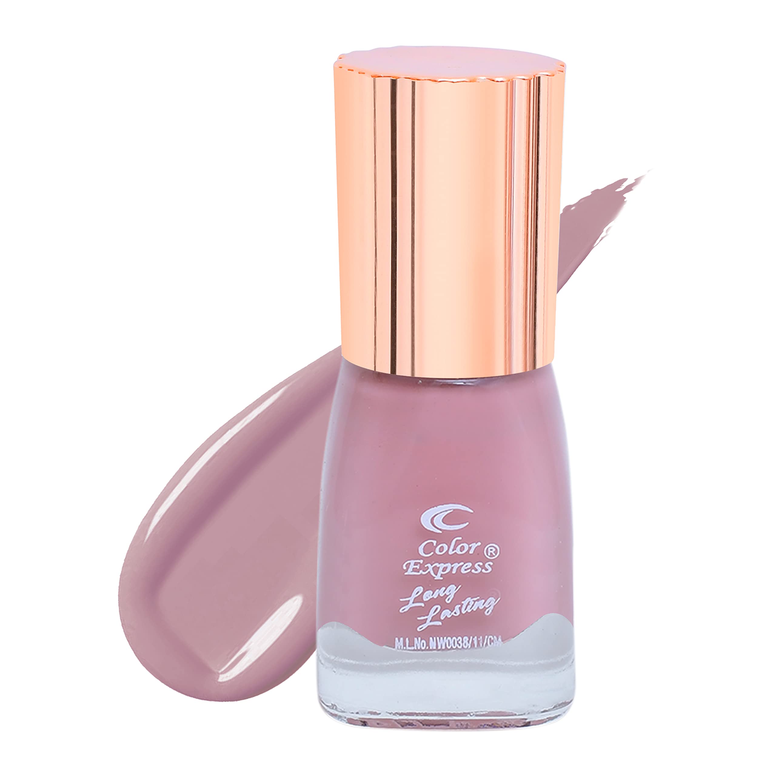 Long Lasting Nail Polish - Expresso Shot Color - High Gloss Chip Resistant Nail Enamel - Perfect for Salon, Home Manicures & Special Occasions