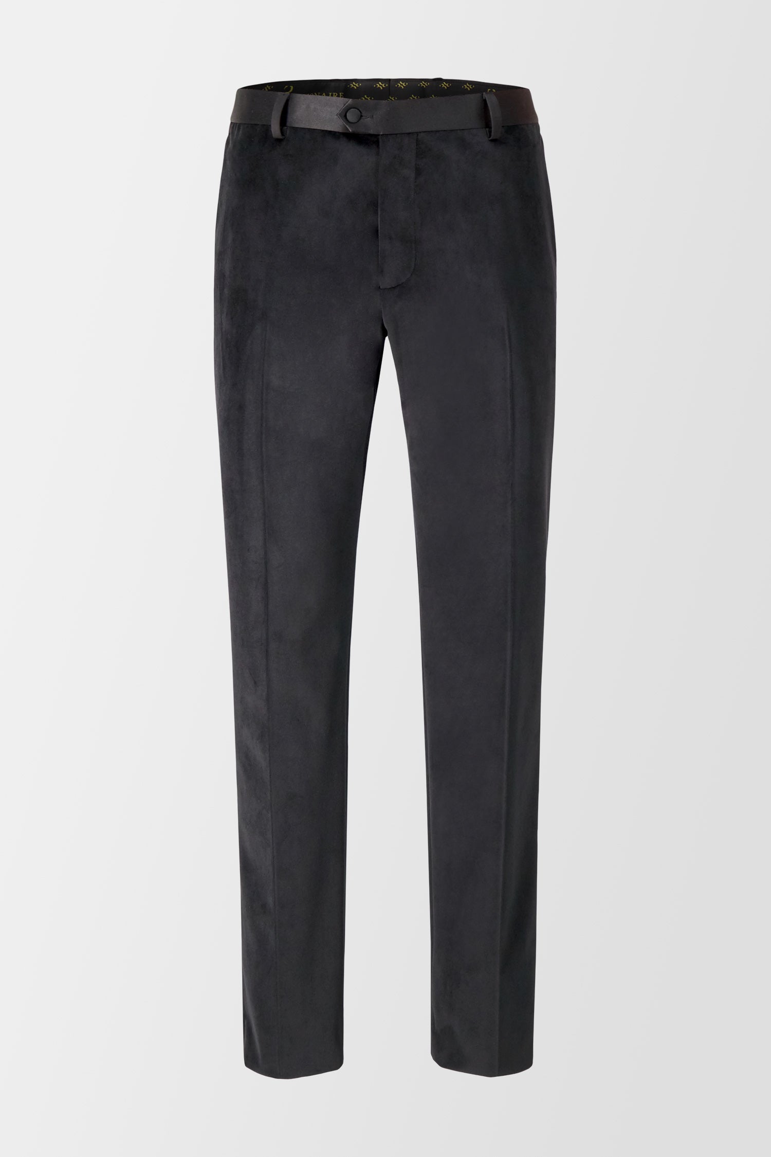 Billionaire Black Slim Fit Elegant Trousers for Men - Premium Dress Pants for Business, Office & Formal Occasions