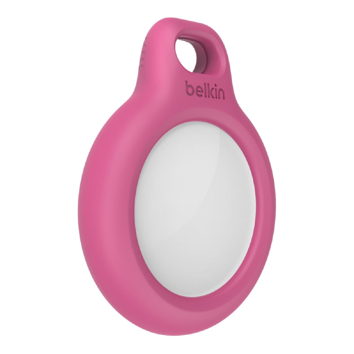 Belkin AirTag Holder with Keychain - Durable Protective Case for Apple AirTag - Perfect for Keys, Bags & Luggage Tracking