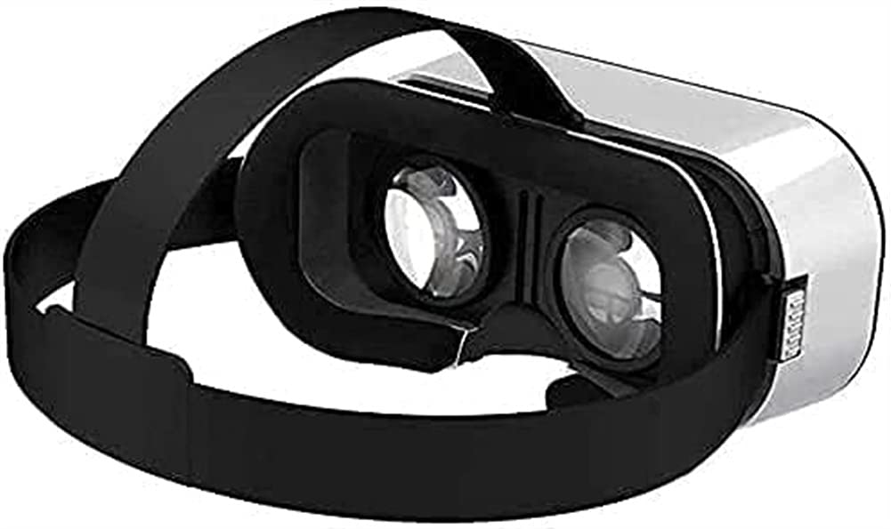 3D VR Glasses Headset for Smartphones 4.7-6.0 Inch - Adjustable Comfortable Virtual Reality Goggles for Mobile Games & Movies - Perfect Gift for Kids & Adults (Black) - Ideal for Home Entertainment, Gaming, and VR Experiences