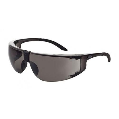 Bolle Curve Safety Glasses ANSI Z87.1 Certified - Clear Lens Protective Eyewear (1653801A) for Construction, Woodworking & DIY Projects