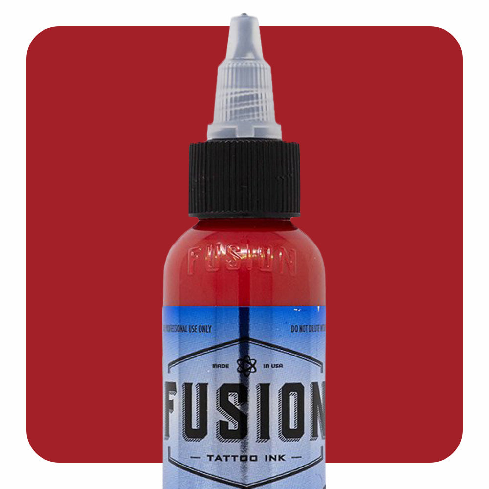 Premium Gradient Bright Red Tattoo Ink Set - 4 Pack (1oz Each) - Professional Body Art Ink for Tattoo Artists - Perfect for Sleeves, Cover Ups & Detailed Tattoo Designs