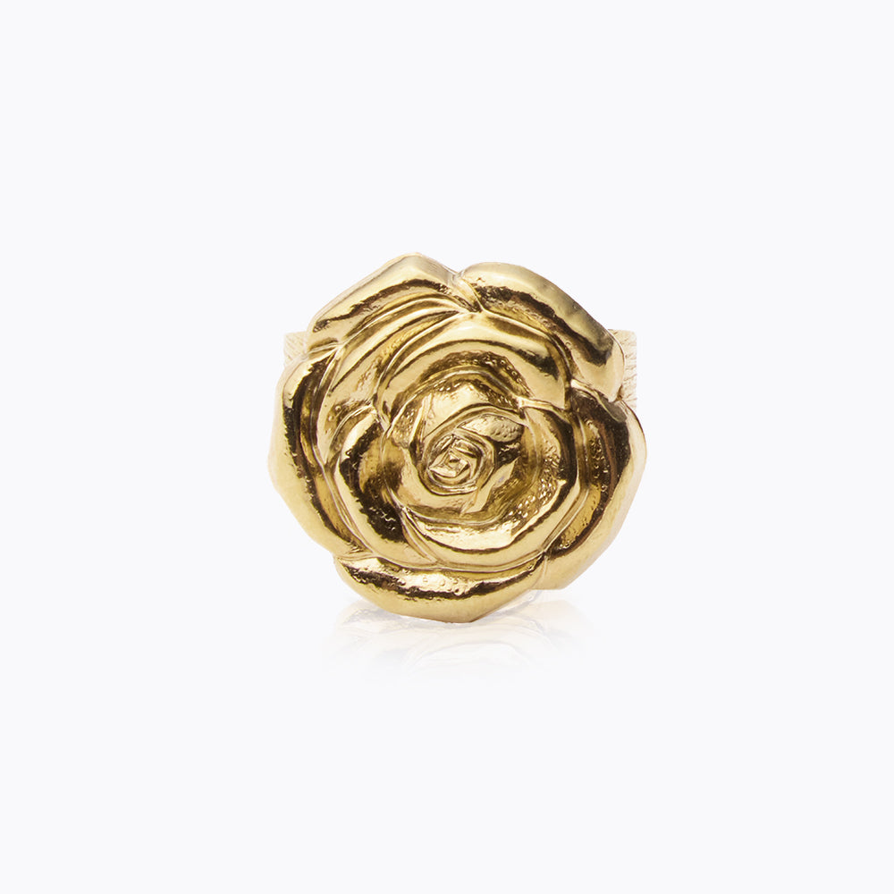 Rosita Gold Ring for Women - Elegant 14K Gold Plated Fashion Ring for Daily Wear, Gift Giving & Special Occasions