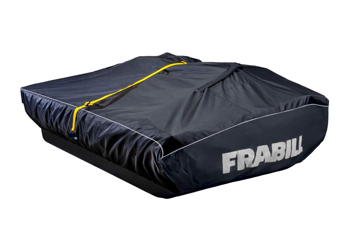 FRABILL Black Large Ice Shelter Transport Cover FRBS6406 - Durable Protection for Ice Hunter Shelters & Flip-Over Models | Perfect for Winter Fishing Gear Storage & Transportation