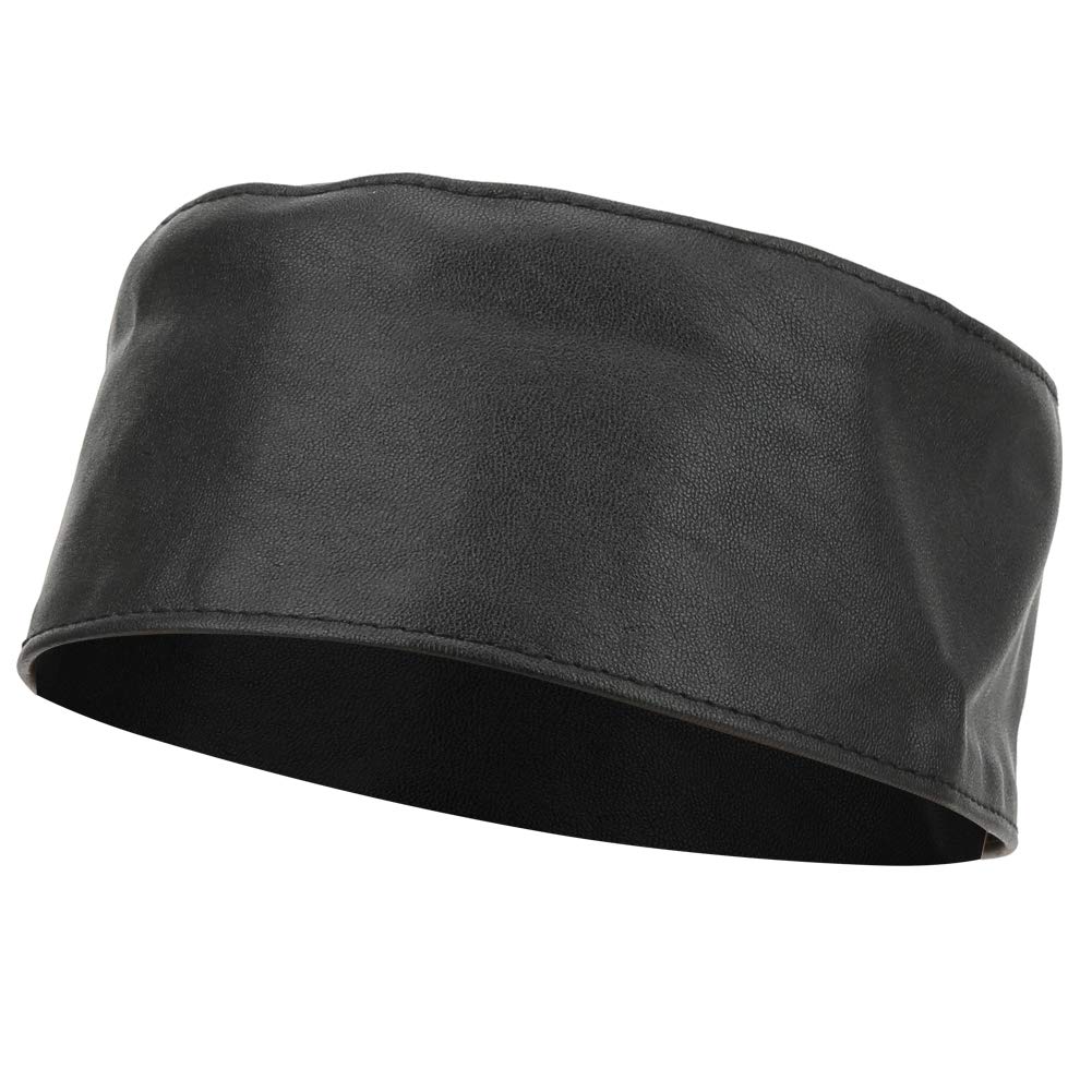 Premium Goat Leather Muslim Prayer Hat for Men - Traditional Islamic Cap for Salah & Daily Wear - Durable & Comfortable Headwear for Mosque, Home & Travel