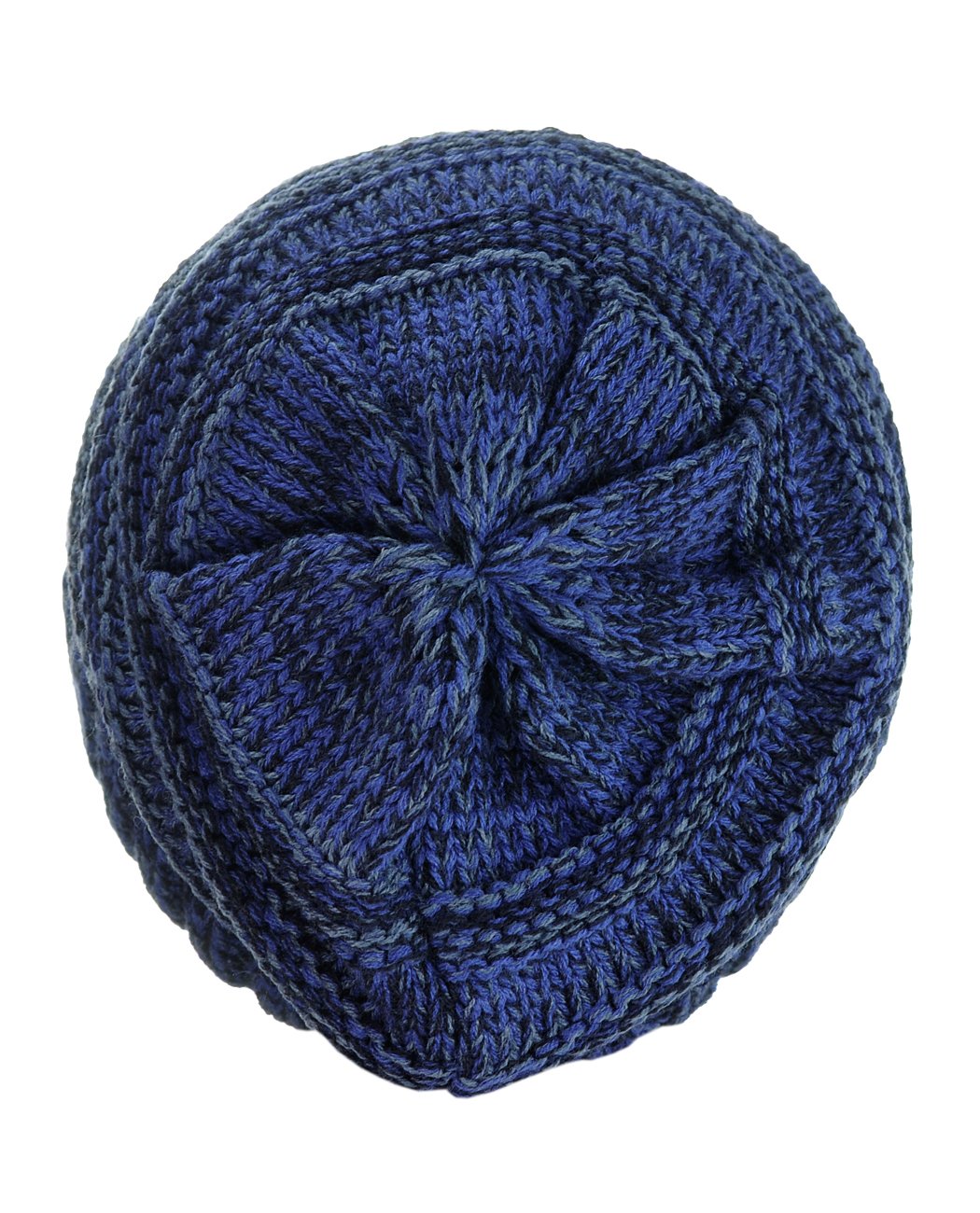 NYFASHION101 Slouchy Wrinkled Beanie Cap - Soft Stretchy Skull Hat for Men & Women - Perfect for Winter, Fall & Outdoor Activities