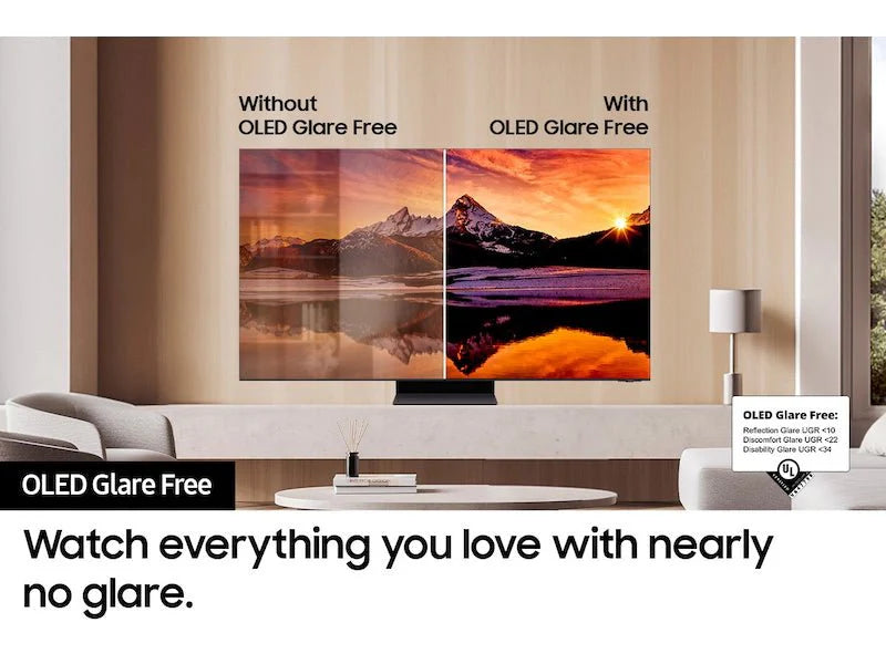 Samsung OLED S95D 55-inch 4K UHD Smart TV with Quantum HDR - Perfect for Home Theater & Gaming Entertainment