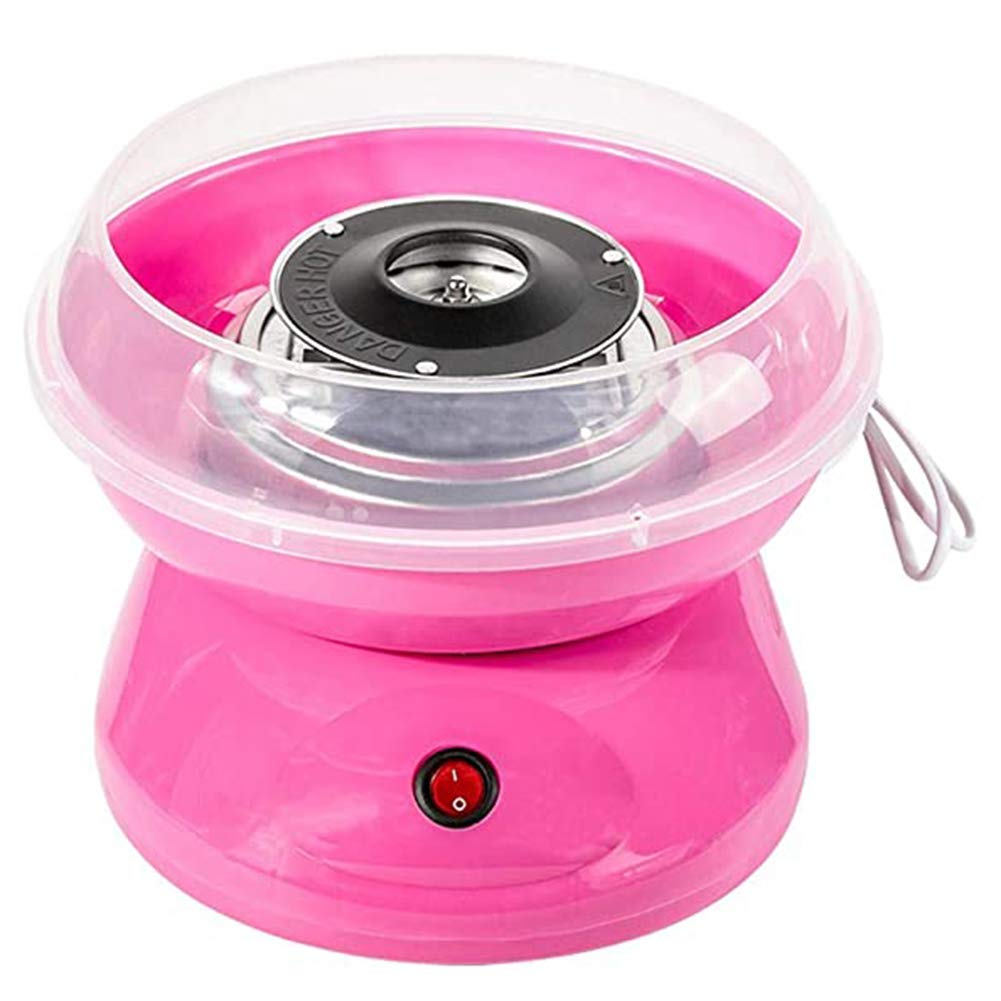 Mini Electric Cotton Candy Maker Machine for Home DIY, Birthday Party, Kids Treats - Pink | Perfect for Birthday Parties, Family Gatherings & Carnival Events
