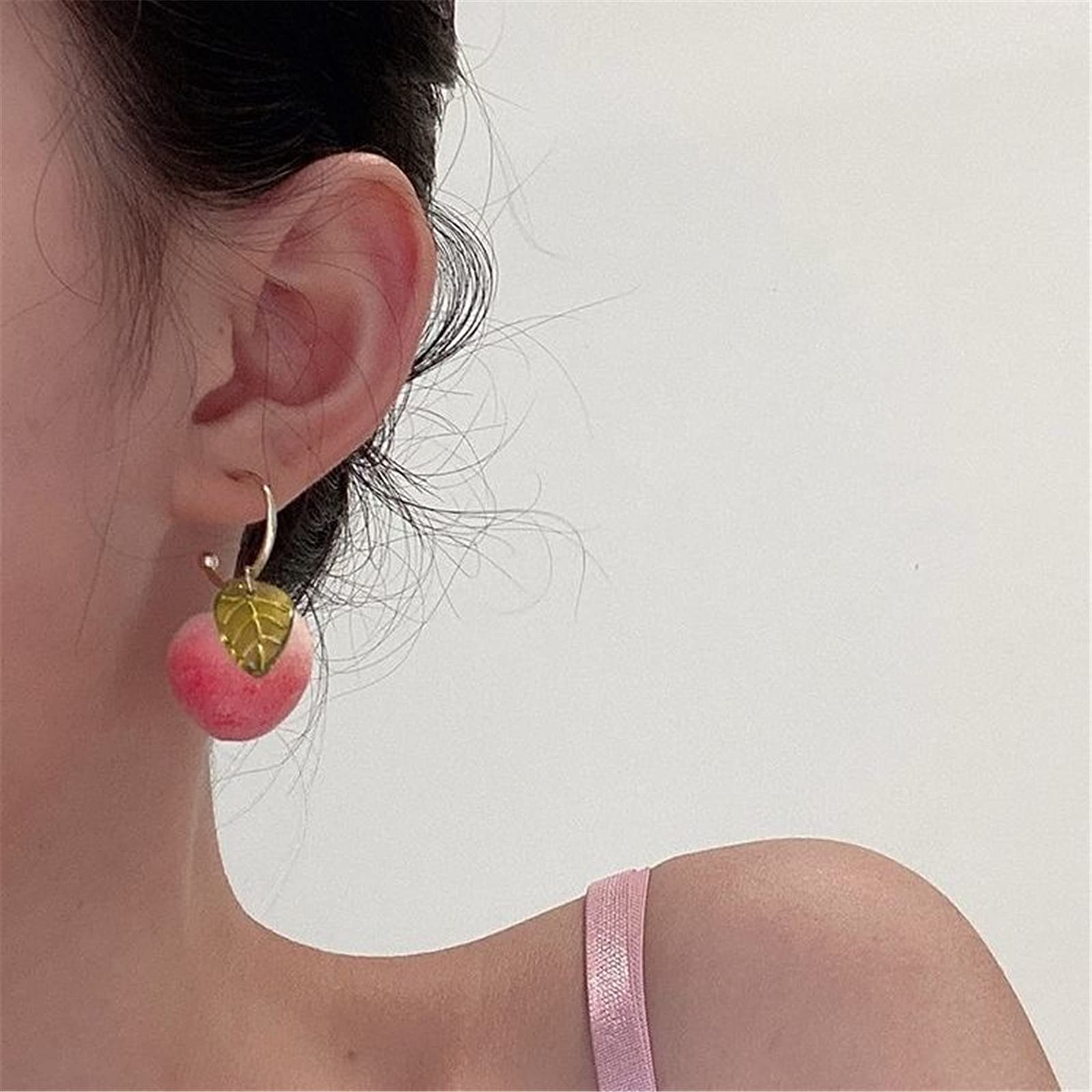 ONLYJUMP Funny Fruit Banana Dangle Earrings - Resin Lifelike Yellow Banana Earrings for Women, Summer Fashion Jewelry Gift - Perfect for Beach Parties, Tropical Vacations & Fun Outfits
