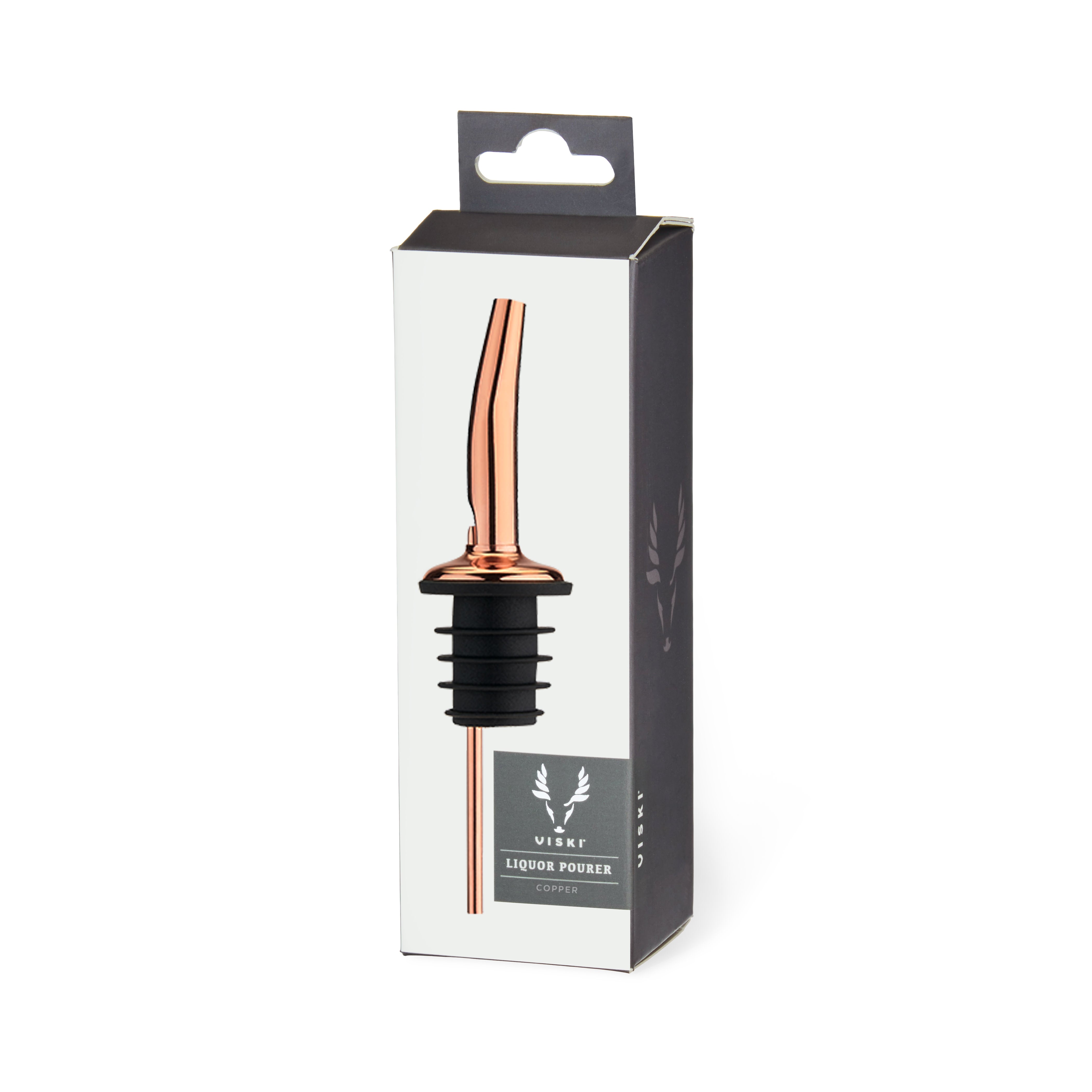 Premium Summit Liquor Pourer - Stainless Steel Drip-Free Spout for Wine, Whiskey & Liquor Bottles - Perfect for Home Bars, Parties & Restaurants