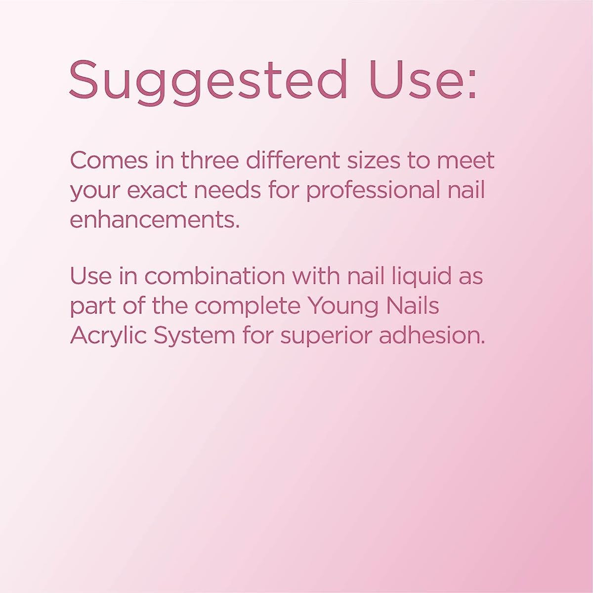 Young Nails Acrylic Cover Powder - Professional Self-Leveling Acrylic Nail Powder for Extensions, Clear Nude Pink White (45g) | Cherry Blossom Shade | Superior Adhesion & Long-Lasting Wear | Perfect for Salon Professionals & DIY Nail Art at Home