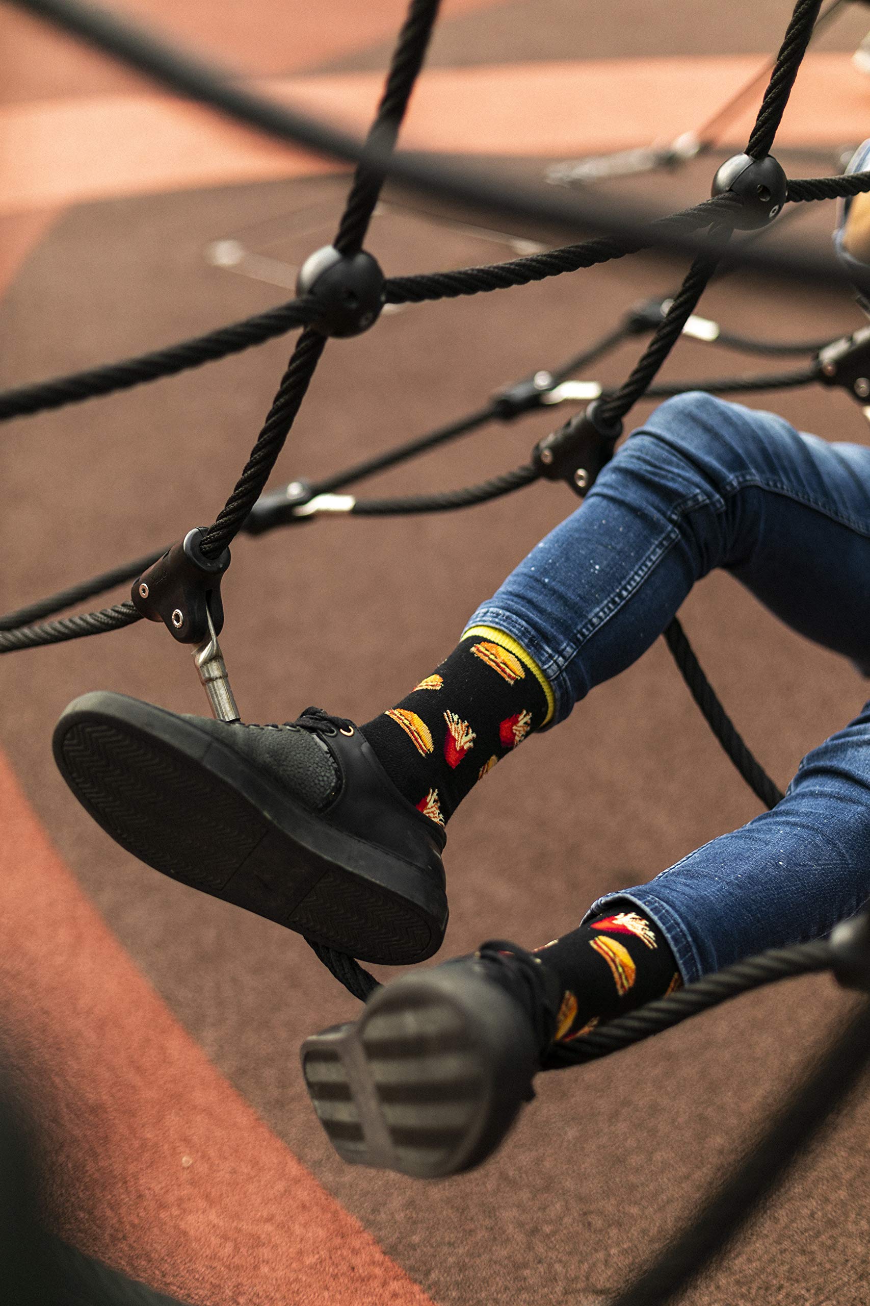 Men's 5-Pack Colorful Cotton Dress Socks - Luxury Novelty Gift Box Set for Work, Party & Casual Wear