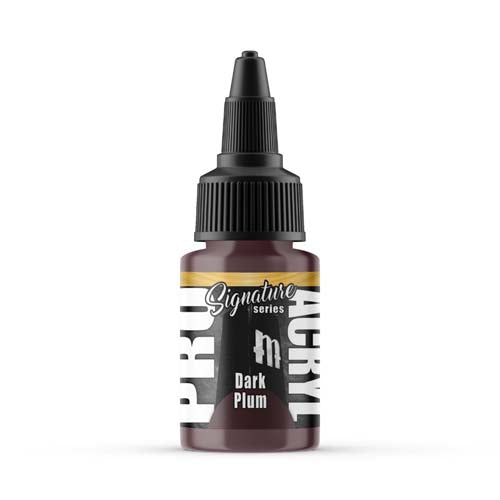 Pro Acryl Jon Ninas Dark Plum - Premium Acrylic Paint for Miniatures & Models - Perfect for Warhammer, D&D, and Scale Modeling Projects