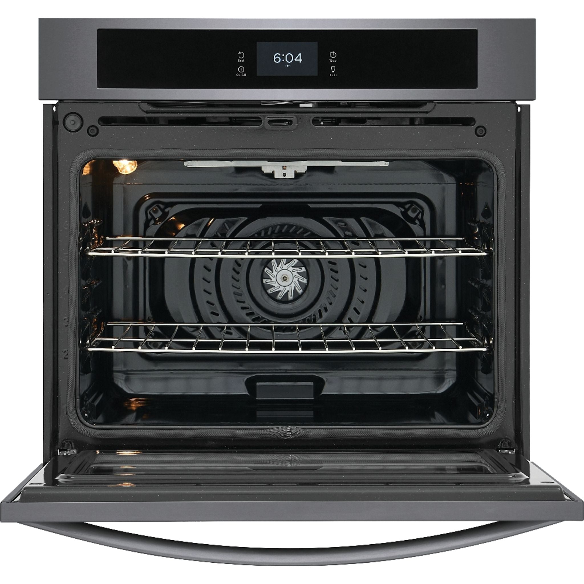 Frigidaire 30 Inch Built-In Convection Wall Oven - FCWS3027AD Black Stainless Steel | Professional Baking & Cooking Appliance for Modern Kitchens