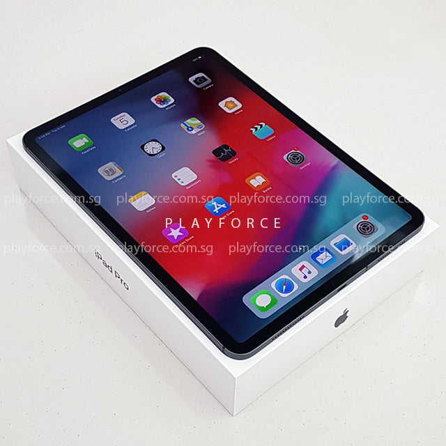 Apple iPad Pro 11-inch (3rd Generation) 256GB Wi-Fi + Cellular - Space Gray - Powerful Tablet for Work, Creativity & Entertainment