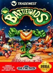 Battletoads Complete in Box (CIB) for Sega Genesis - Classic Retro Gaming for Collectors & Nostalgic Gamers