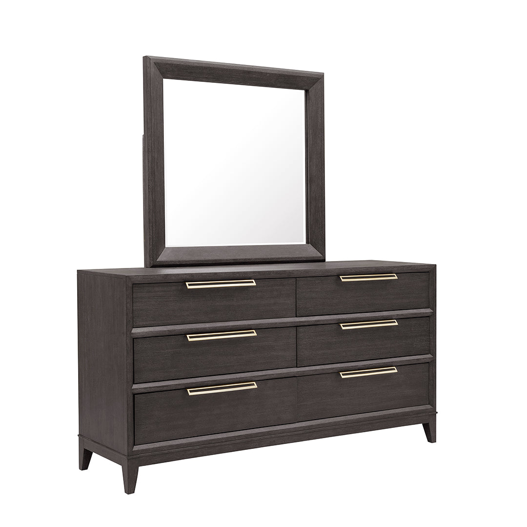 Quincy Bedroom Group - Modern 5-Piece Bedroom Set with Queen Bed, Dresser & Nightstands - Perfect for Master Bedrooms & Guest Rooms