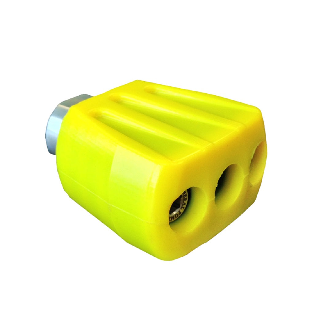 HX Triple Stream Hydro Excavating Nozzle - High Pressure Water Nozzle for Safe Digging & Utility Work | Ideal for Construction, Pipeline Maintenance & Underground Excavation