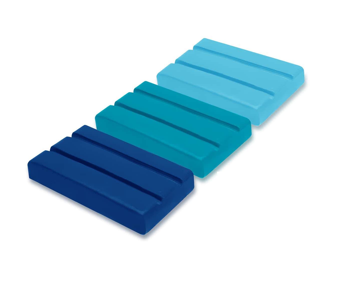 Carvers' Oven Bake Polymer Clay - 2.1 Oz - Shades of Blue - Non Toxic Modeling Clay for DIY Crafts, Jewelry Making & Home Decor