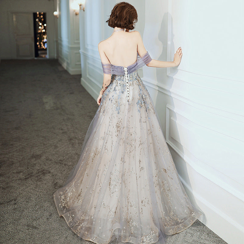 Light Purple Off Shoulder A-Line Prom Dress for Sweet 16 Birthday Party | Elegant Quinceañera Gown | Perfect for Homecoming, Formal Dances & Special Occasions