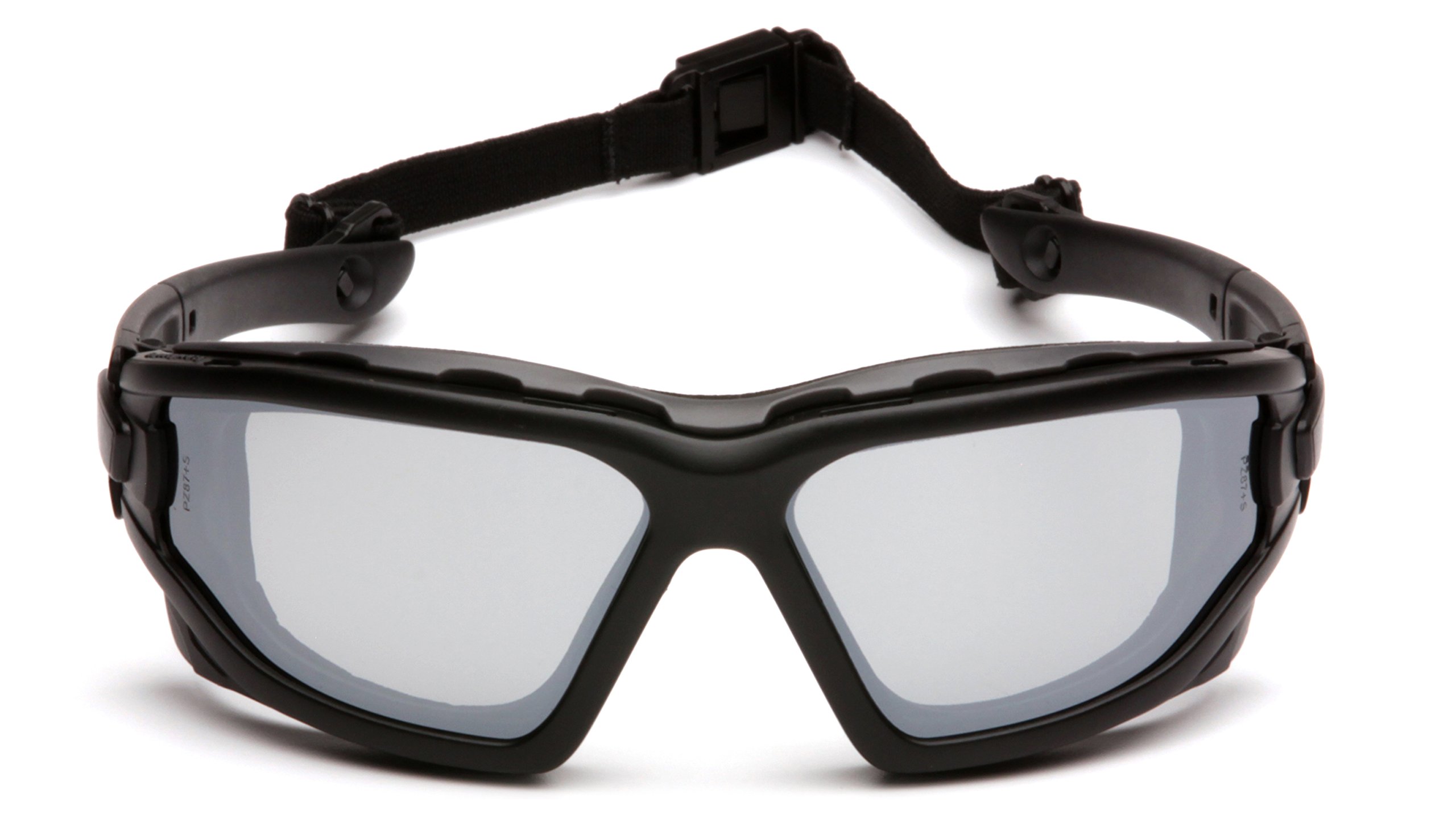 Pyramex I-Force Slim Safety Goggles - Black Frame with Anti-Fog Gray Lens - ANSI Z87.1 Certified for Construction, Woodworking & DIY Projects