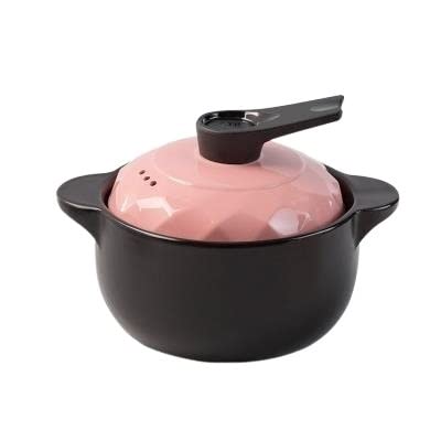 Nordic Style Ceramic Casserole Round Baking Dish - Oven Safe Stoneware Pot for Cooking, Roasting & Serving (Color: Blue) | Perfect for Soups, Stews, Casseroles & Family Dinners
