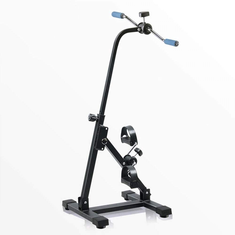 Under Desk Bike Pedal Exerciser - Portable Arm & Leg Exercise Machine for Seniors - Foldable Mini Exercise Bike for Home/Office Use - Physical Therapy Equipment for Knee & Joint Rehabilitation - Perfect for Work from Home Fitness & Post-Surgery Recovery