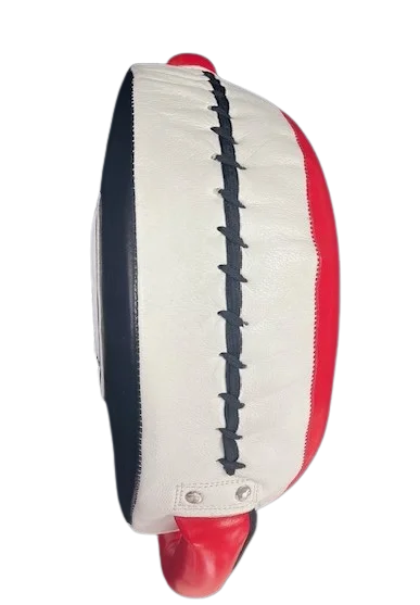 Mexican Round Shield - Red Soft & Black Hard - Perfect for Cosplay, LARP, and Medieval Reenactments