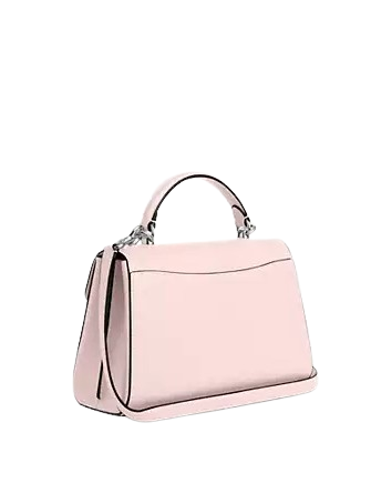 Coach Eliza Top Handle Bag with Leather Covered Closure - Stylish & Durable Handbag for Women, Perfect for Work, Travel & Everyday Use