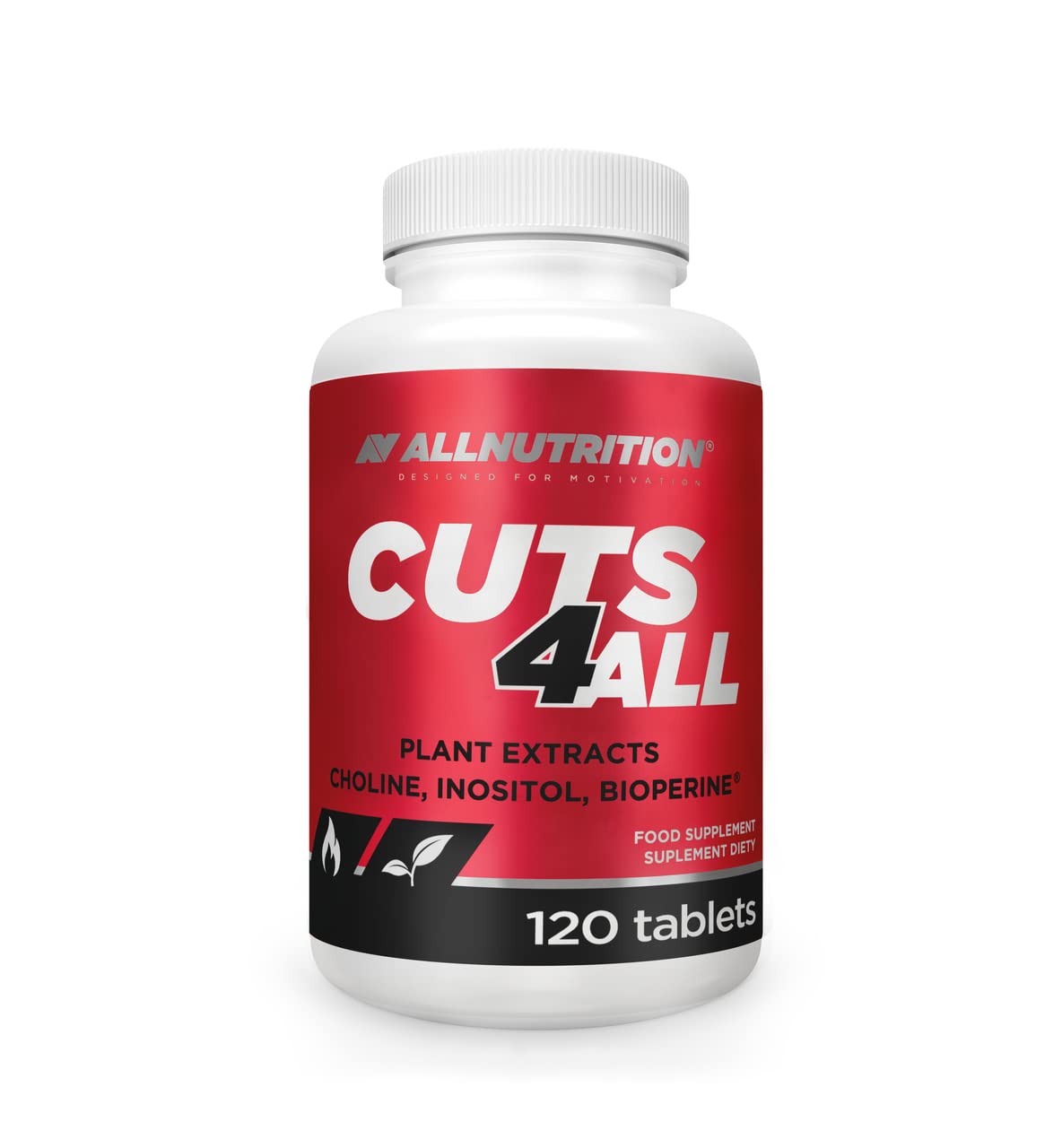 Allnutrition Cuts4All Fat Burner & Metabolism Booster - 120 Tablets for Weight Loss & Energy Support - Perfect for Gym, Workout & Active Lifestyle