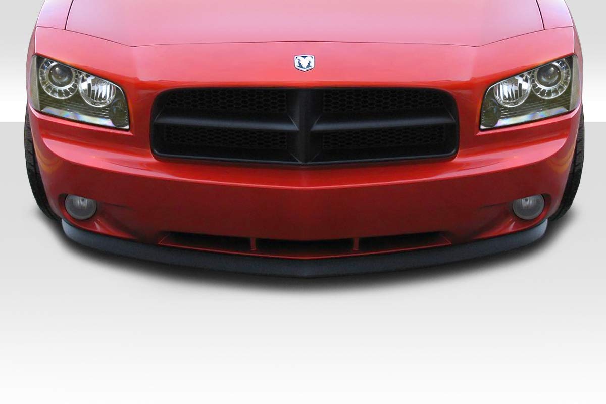 BRIGHTT-85778171 FRP (Fiberglass Reinforced Plastic) Daytona Style Front Lip Spoiler for 2006-2010 Dodge Charger - Replacement Bumper Add-On - Enhances Aerodynamics & Sporty Look - Perfect for Car Upgrades, Racing, and Show Vehicles