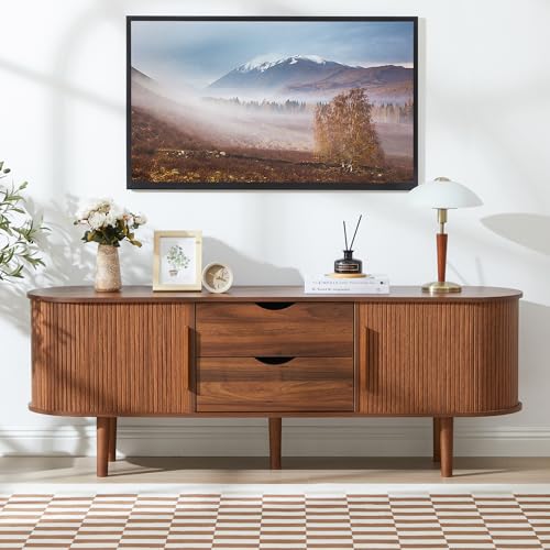 Walnut With 2 Drawers