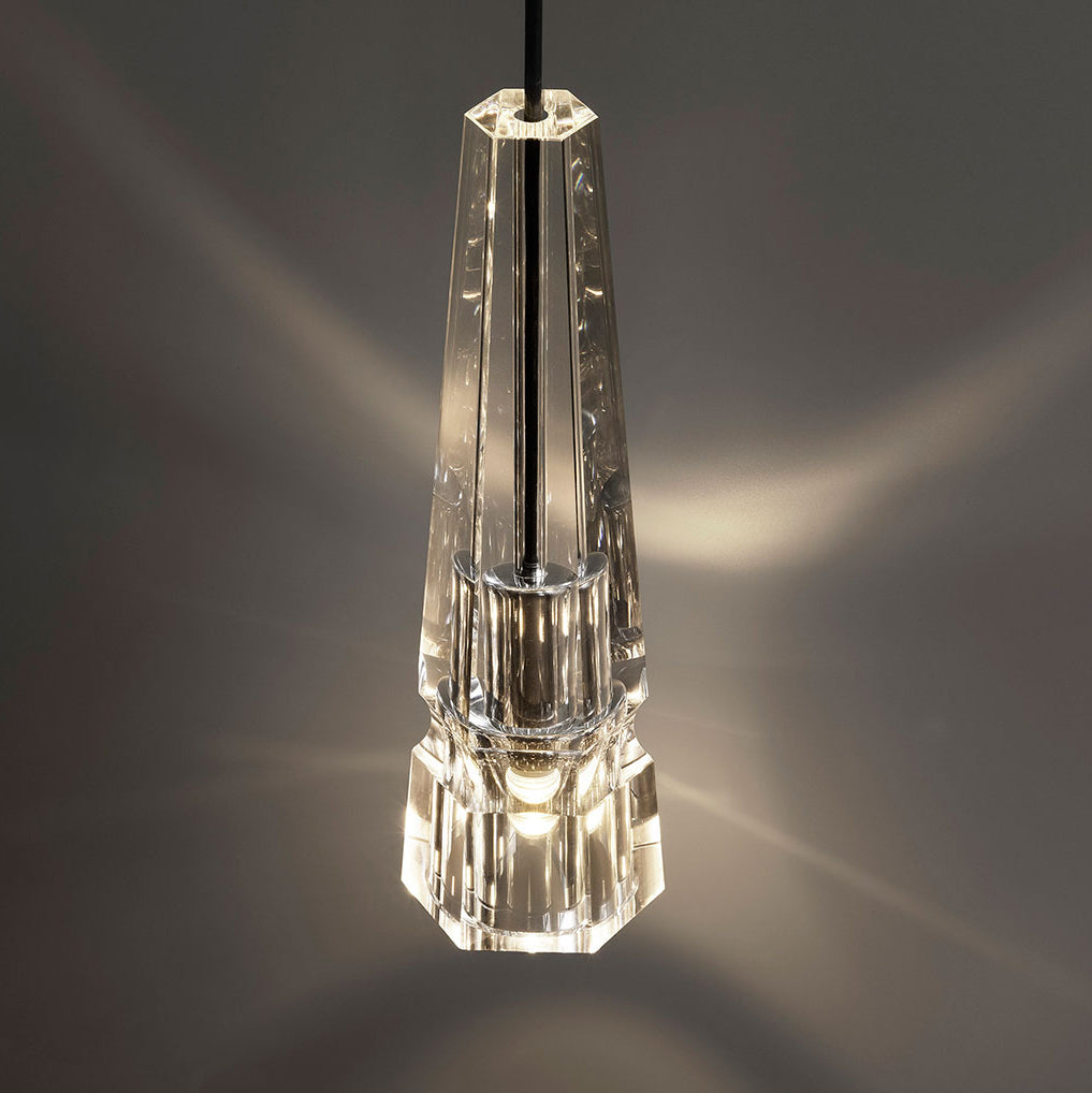 Modern Chamonix Pendant Light - Adjustable Hanging Fixture for Kitchen Island, Dining Room & Bedroom - Industrial Vintage Style Ceiling Lighting Fixture