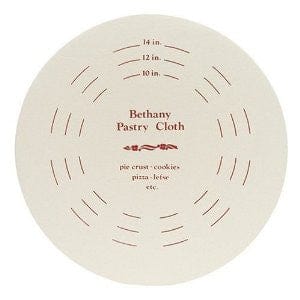 Bethany Housewares Premium Pastry Board & Cloth Set - Non-Slip Dough Rolling Mat for Baking Pies, Cookies & Bread - Best Seller Kitchen Accessory for Home Bakers & Pastry Chefs