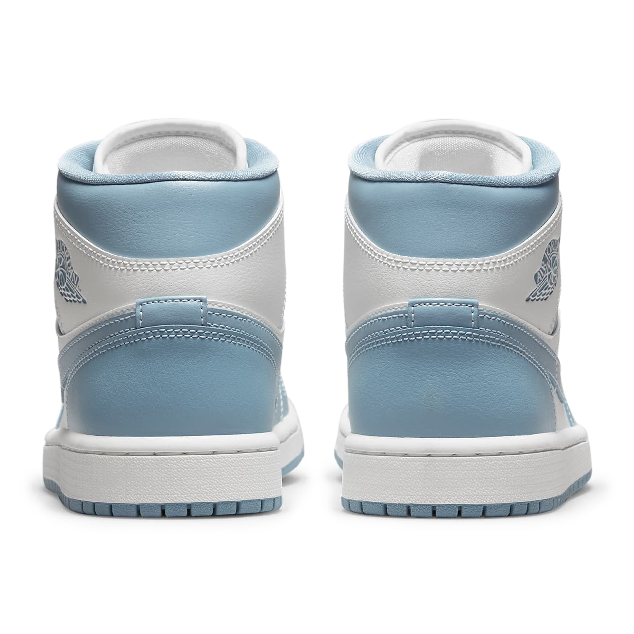 Air Jordan 1 Mid UNC Women's Basketball Shoes 2022 Edition - Perfect for Casual Wear, Street Fashion & Sneaker Collection