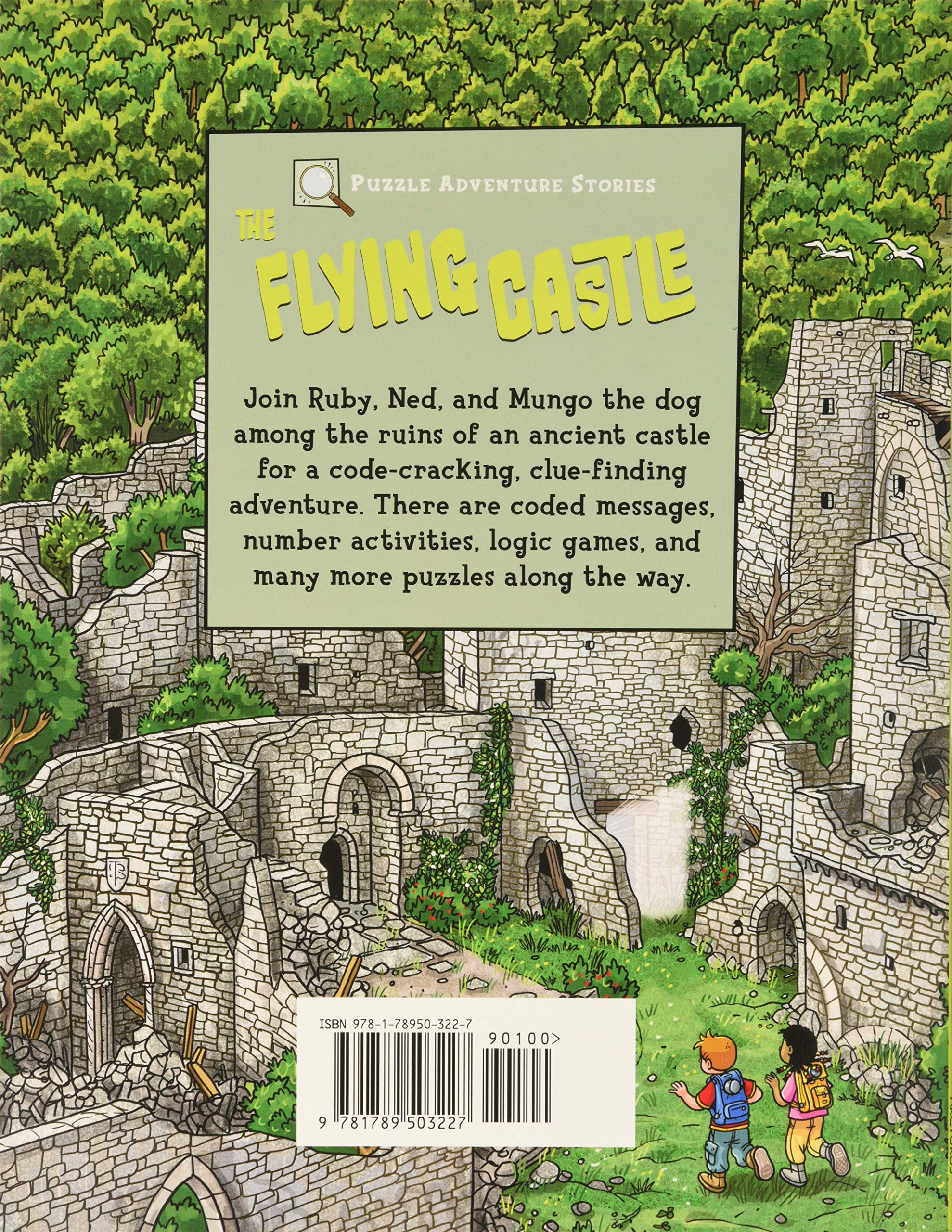 Puzzle Adventure Stories: The Flying Castle - Engaging Brain Teaser Book for Kids & Teens | Perfect for Family Game Nights & Educational Fun