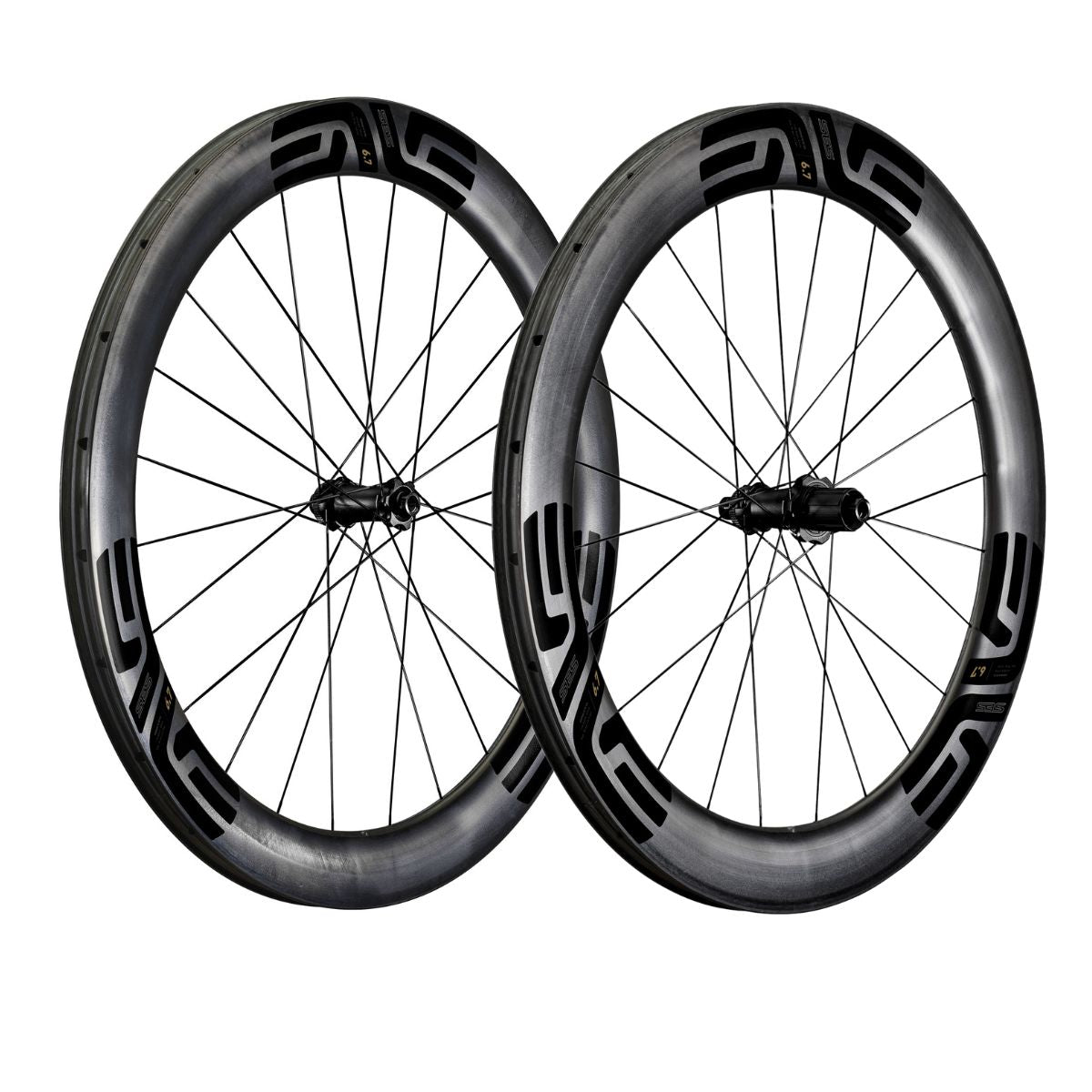 ENVE SES 6.7 InnerDrive Carbon Road Bike Wheelset - Lightweight Aero Wheels for Road Cycling & Racing Performance