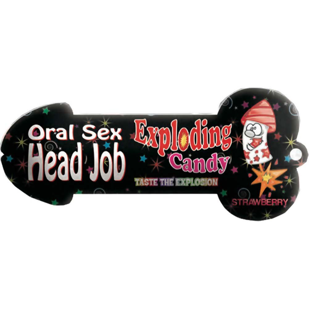 Hott Products Unlimited 53585: Strawberry Flavored Oral Sex Candy for Couples - Enhance Intimacy & Pleasure in the Bedroom