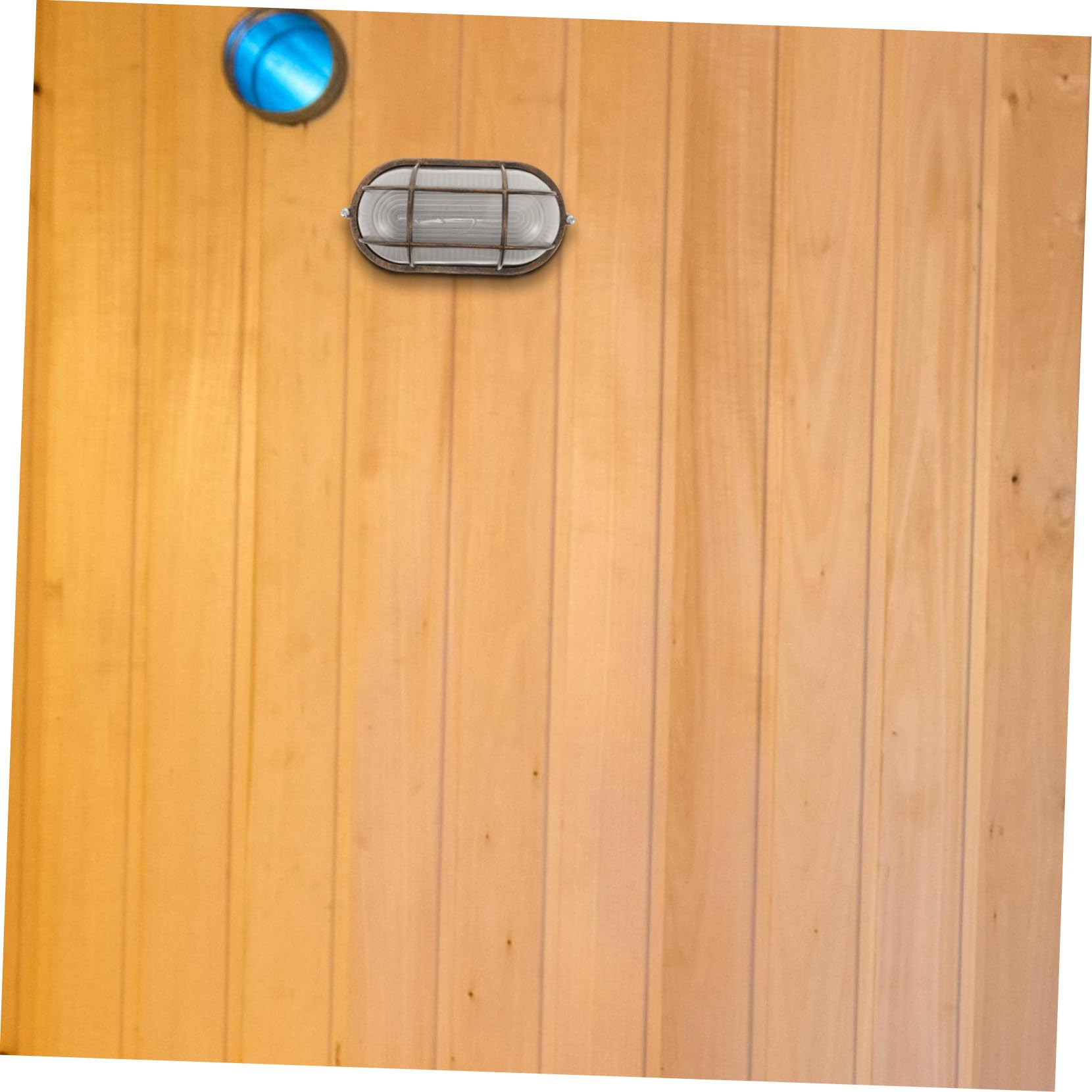 Milisten Anti-Explosion Sauna Wall Light - Durable Steam Room Lamp Fixture with Shatterproof Design (Lamp Shade Only) - Perfect for Home Saunas, Spas & Wellness Centers