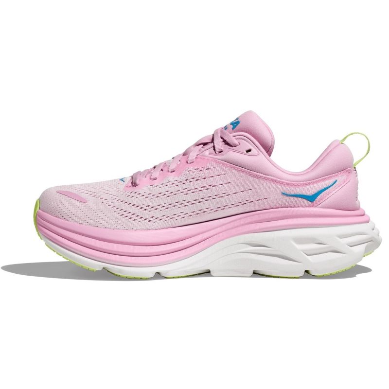 HOKA Bondi 8 B Women's Running Shoes - Lightweight Cushioned Sneakers for Jogging, Walking & Gym Workouts - Perfect for Road Running, Marathon Training & Everyday Comfort