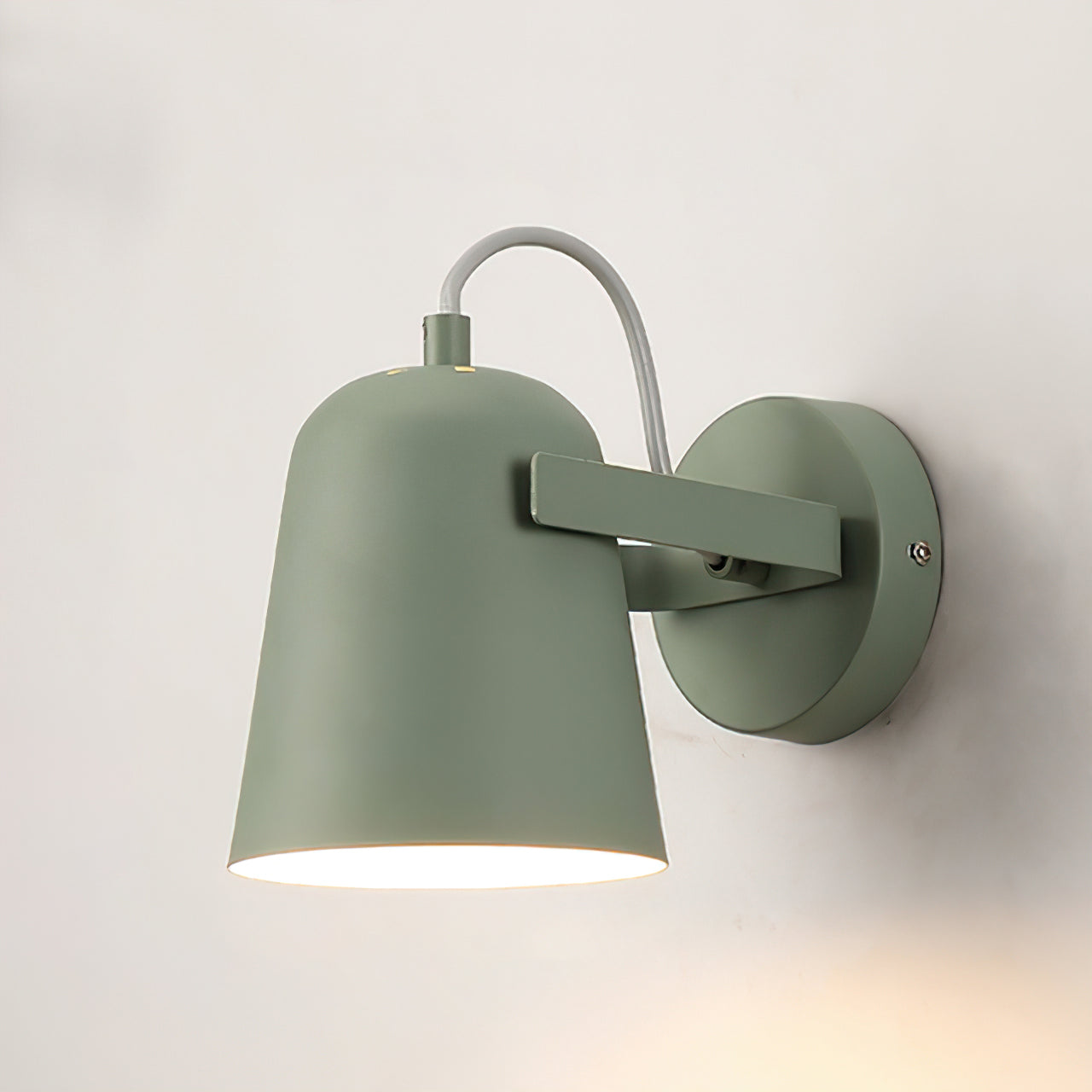 Rotatable Wall Lamp with Adjustable Bells - Modern LED Sconce Light for Bedroom, Living Room & Hallway Decor
